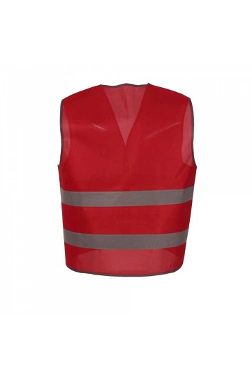 İkaz Yeleği - Kırmızı