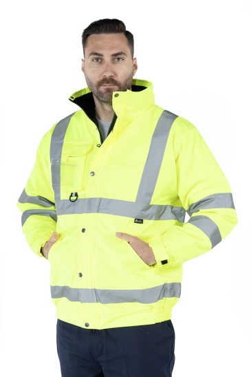 Hi-Vis İş Montu - Sarı