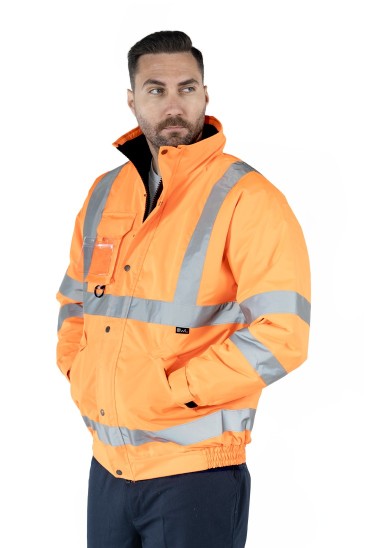Hi-Vis İş Montu - Turuncu