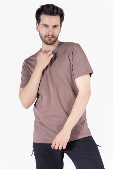 V Yaka T-Shirt - Vizon