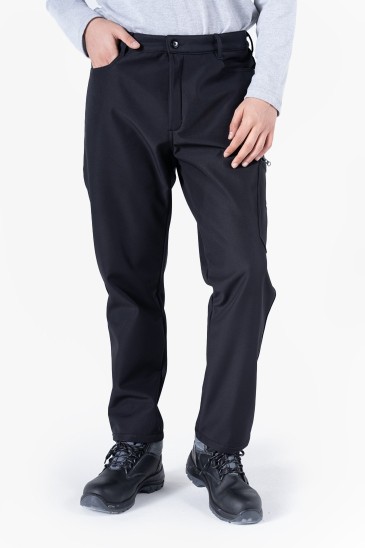 Komando Cepli Softshell Pantolon - Siyah