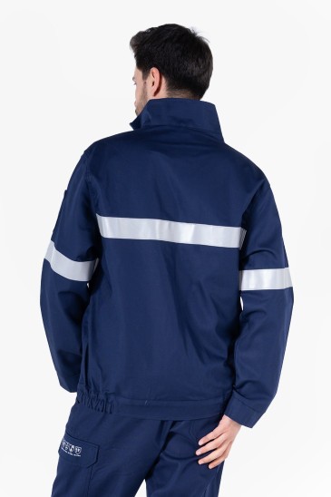 Flame Gold Isı ve Aleve Karşı Koruyucu Ceket - Lacivert