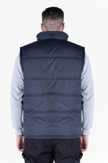 Polarlı Elyaf Takviyeli İş Yeleği - Lacivert