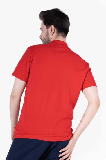 Polo Yaka T-Shirt - Kırmızı