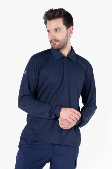 Arc Opal Elektrik Arkına Karşı Koruyucu Sweatshirt - Lacivert