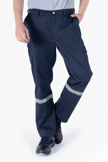 3 Cm Reflektörlü Pantolon - Lacivert