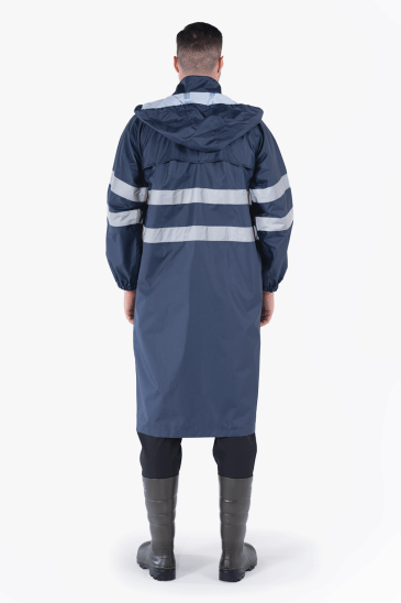 Hi - Vis Yağmurluk - Lacivert