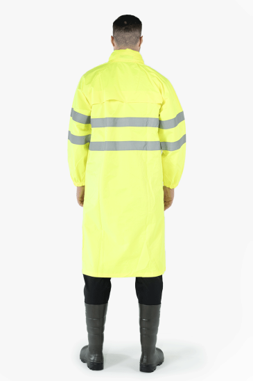 Hi - Vis Yağmurluk - Sarı