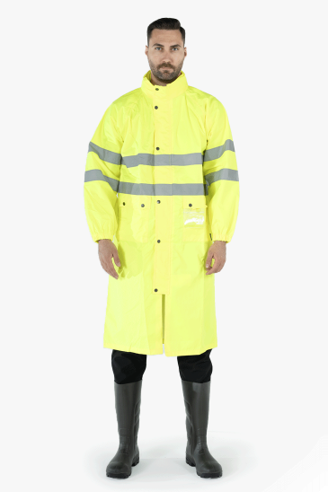 Hi - Vis Yağmurluk - Sarı