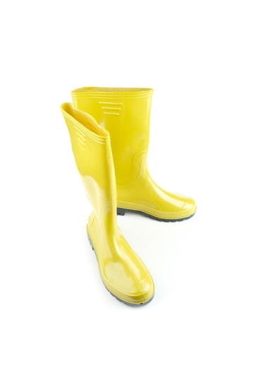 Gezer Pvc Uzun Çizme - Sarı