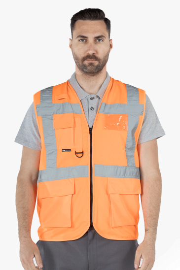 Mühendis İkaz Yeleği - Turuncu