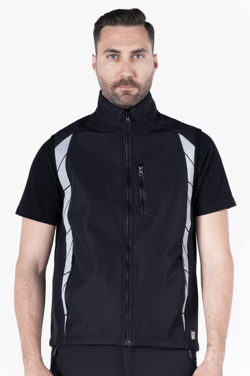 Tiger Softshell Yelek - Siyah