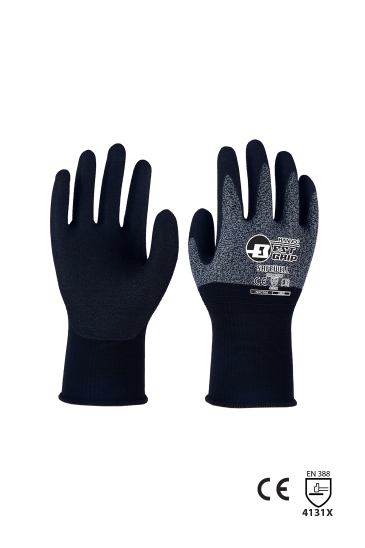 Hanvo Kumlu Köpük Nitril Montaj Eldiveni - Standart