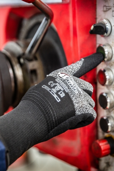 Hanvo Kumlu Köpük Nitril Montaj Eldiveni - Standart