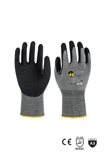 Hanvo Kesilmeye Dirençli Nitril Kaplama Eldiven - Standart