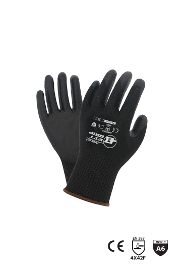 Hanvo Kesilmeye Dirençli PU Kaplama Eldiven - Standart