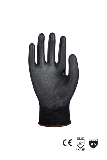 Hanvo Kesilmeye Dirençli PU Kaplama Eldiven - Standart
