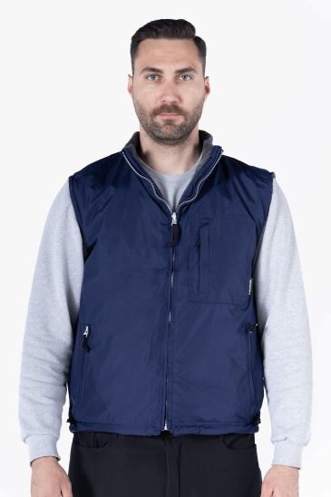 Ripstop Çift Taraflı Yelek - Lacivert