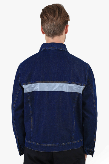 5 Cm Reflektörlü Kot Mont - Lacivert