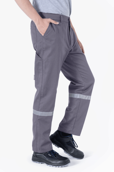 3 Cm Reflektörlü Pantolon - Gri