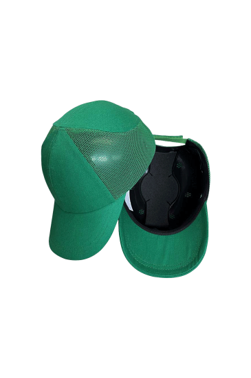Darbe Emici Şapka Fileli - Yeşil