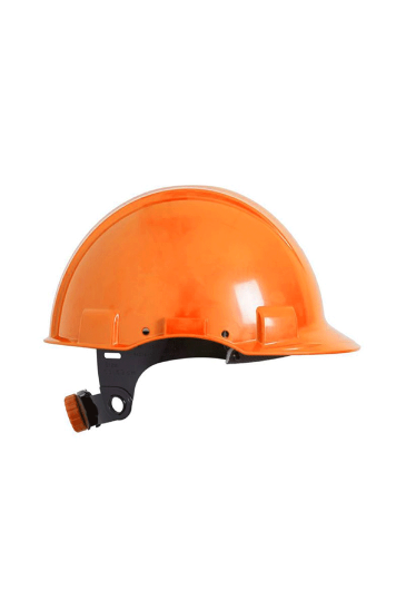 BBU CNG 500 HDPE 30000Volt Elektrikçi Bareti - Turuncu