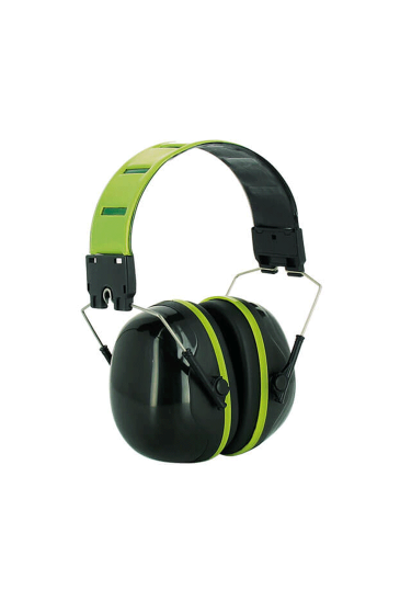 Silent Baş Bantlı Reflektörlü Kulaklık 235gr - Yeşil