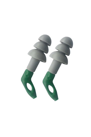 Silent İpli Plastik Kutulu SNR 29dB TPE - Gri - Yeşil