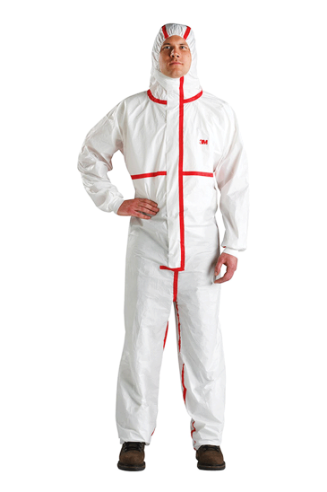 3M Kimyasal Tulum Tek Kullanımlık - Beyaz