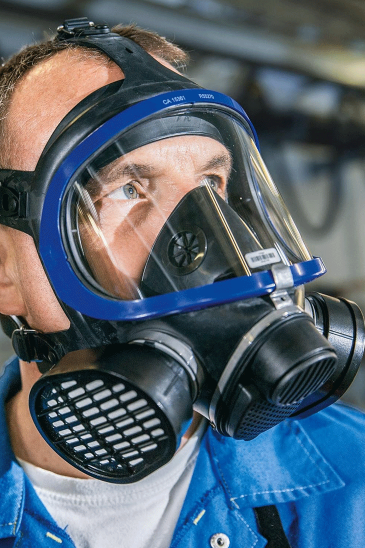 Draeger Çift Filtreli Tam Yüz Maskesi