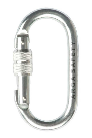 Arga Oks-17 S Oval Tip Çelik Karabina 17 mm