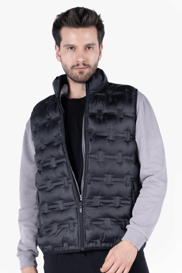 Ultrasonic Siyah Şişme Yelek - Siyah