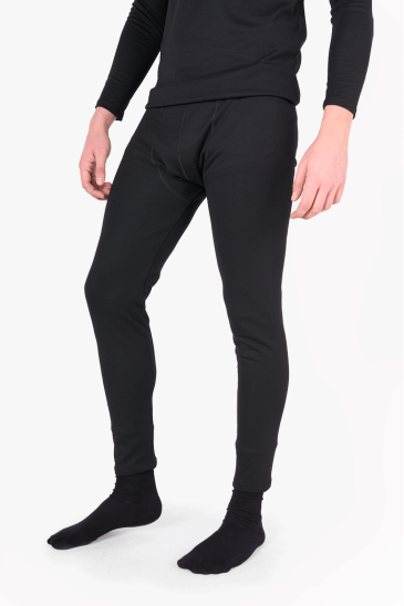 Likralı Termal Tayt Owl - Siyah