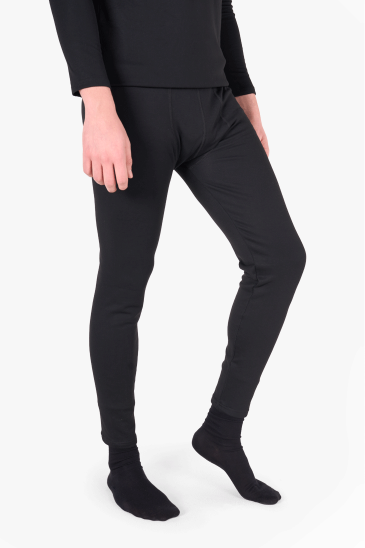 Likralı Termal Tayt Owl - Siyah