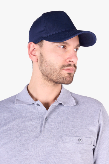 Metal Tokalı Spor Şapka - Lacivert