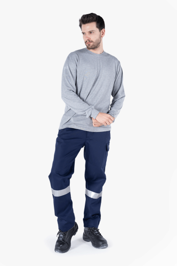 Arc Rio Elektrik Arkına Karşı Koruyucu Sweatshirt - Gri