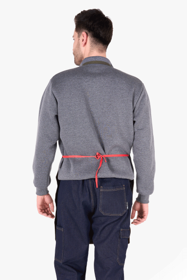 Deri Önlük - Kahverengi