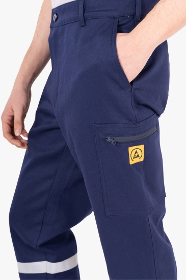 Blocer ESD Antistatik Pantolon - Lacivert