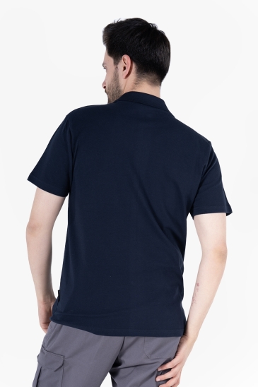 Polo Yaka  T-Shirt - Lacivert