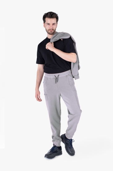 Diagonel Eşofman Altı - Light Gri