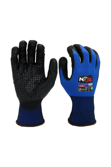 Dotlu Mikro Köpük Nitril Kaplamalı Montaj Eldiveni - Standart