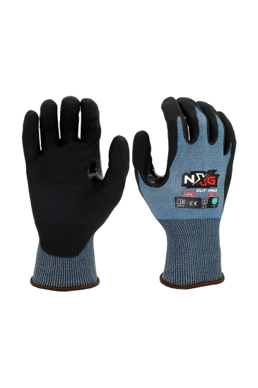 B Kesilme Dirençli Q Destekli 1/2 Mikro Köpük Nitril Kaplı Montaj Eldiveni - Standart