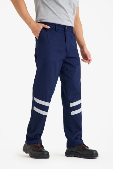 3 Cm Reflektörlü Pantolon - Lacivert