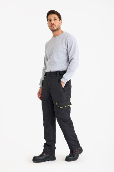 Rüzgar ve Su Geçirmez Pantolon - Siyah