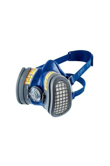 GVS Gaz Maskesi - Yarım Yüz Maske ABE1P3 RD Filtreli XL