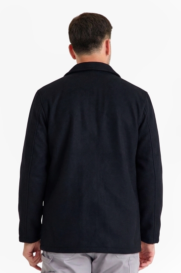 Kaşe Mont - Siyah