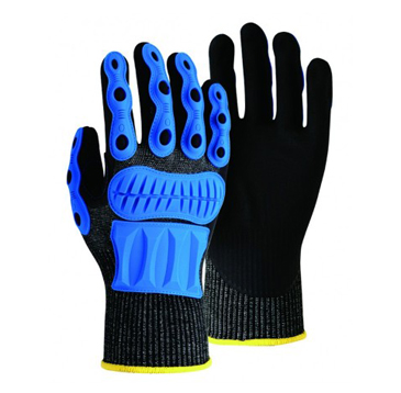 NJ3150SG Köpük Nitril Kesilmeye Dirençli Darbe Emici Eldiven