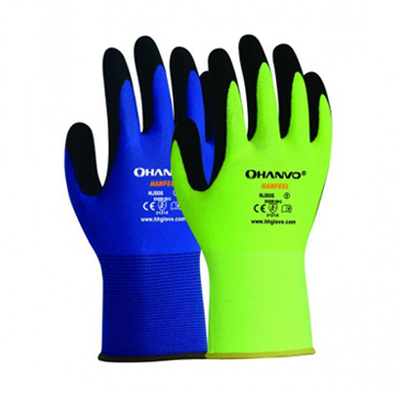 NJ806 Köpük Nitril Hassas Eldiven