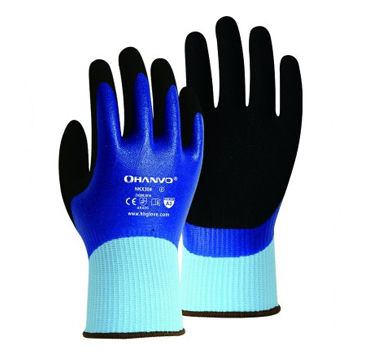 NKX384 Nitril Tam Kaplı Kesilmeye Dirençli Eldiven