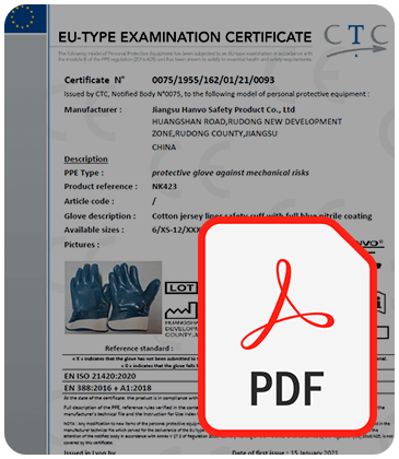 NK423 - Tam Kaplı Petrolcü Eldiveni